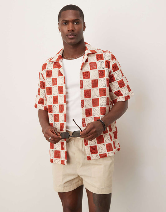 Revere Crochet Shirt