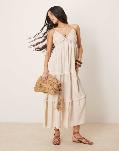 Crinkle Cami Maxi Dress