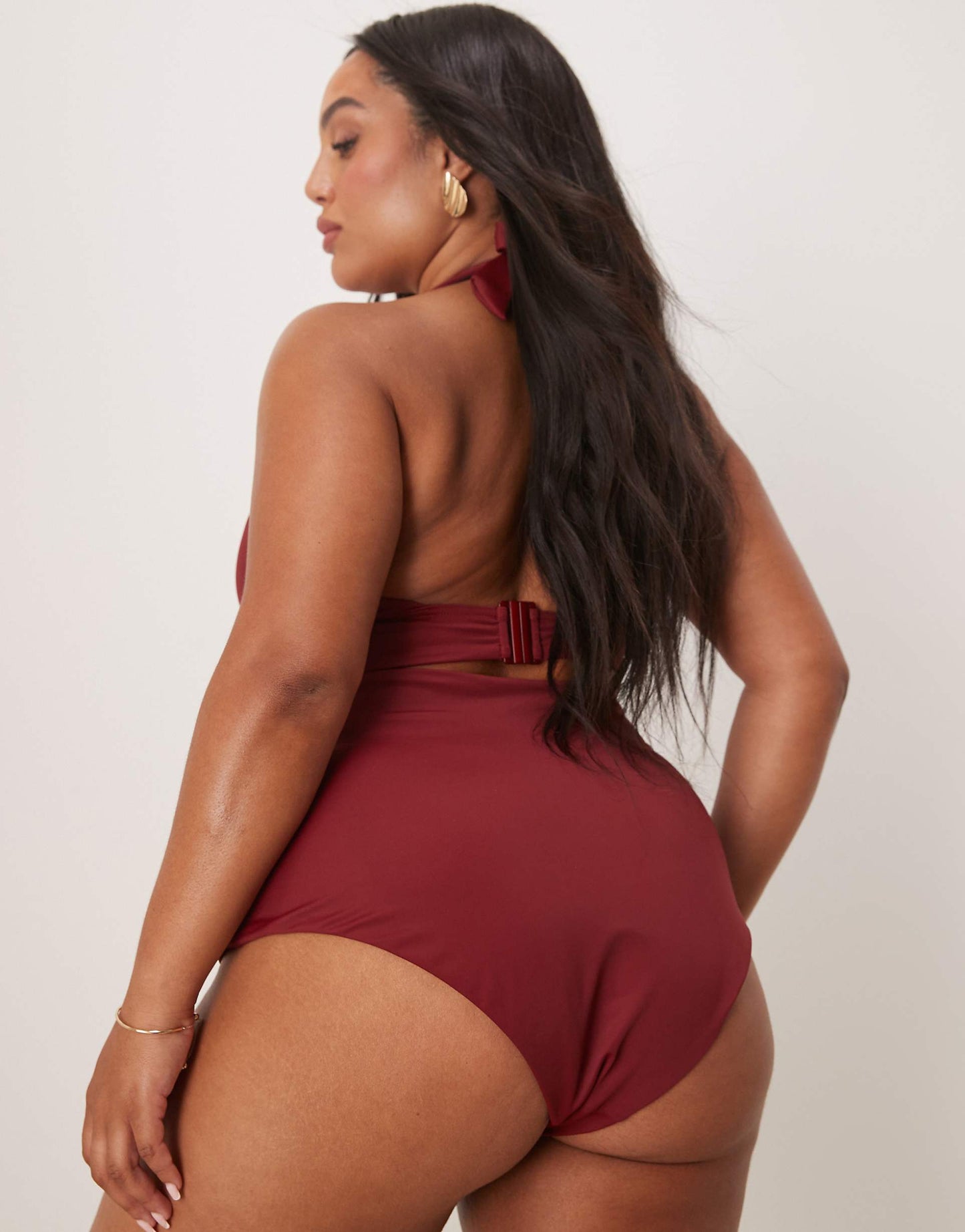 Curve Maya Mix And Match High Waist Bikini Bottom