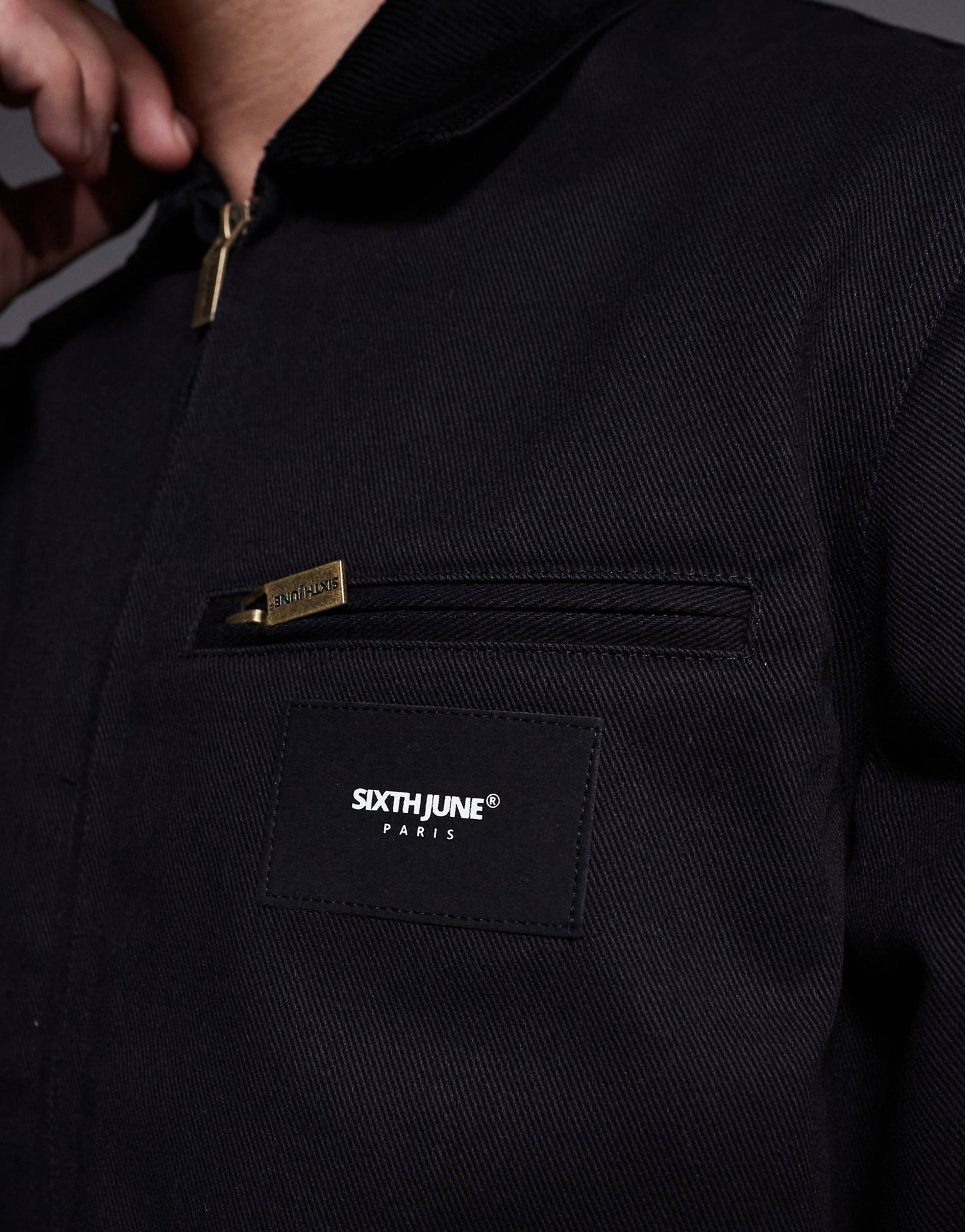 Contrast Collar Trucker Jacket
