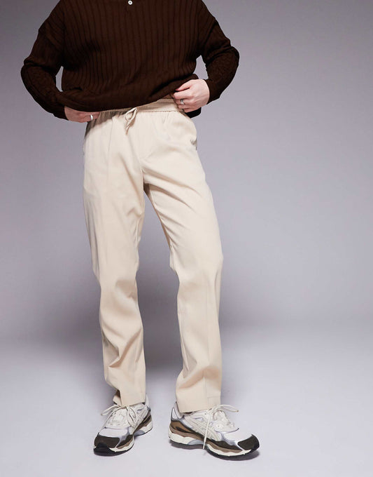 Relaxed Pull On Trouser