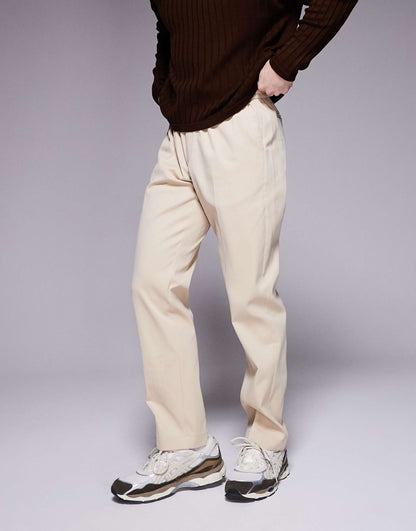 Relaxed Pull On Trouser