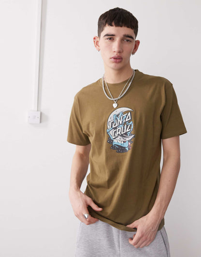 Half Moon Graphic Logo T-Shirt