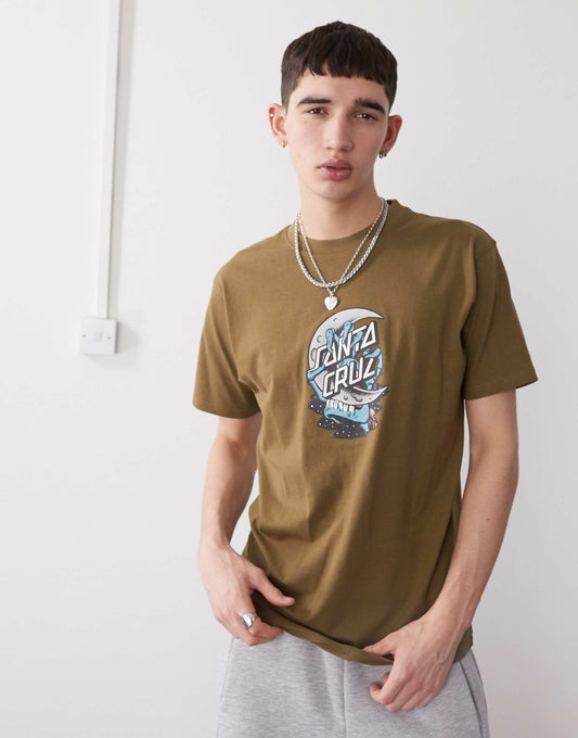 Half Moon Graphic Logo T-Shirt