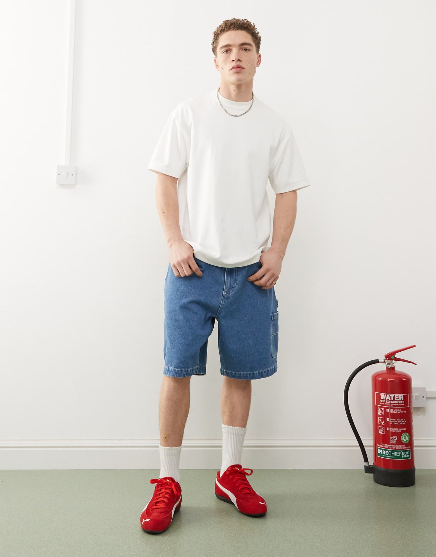 Big Carpenter Denim Shorts