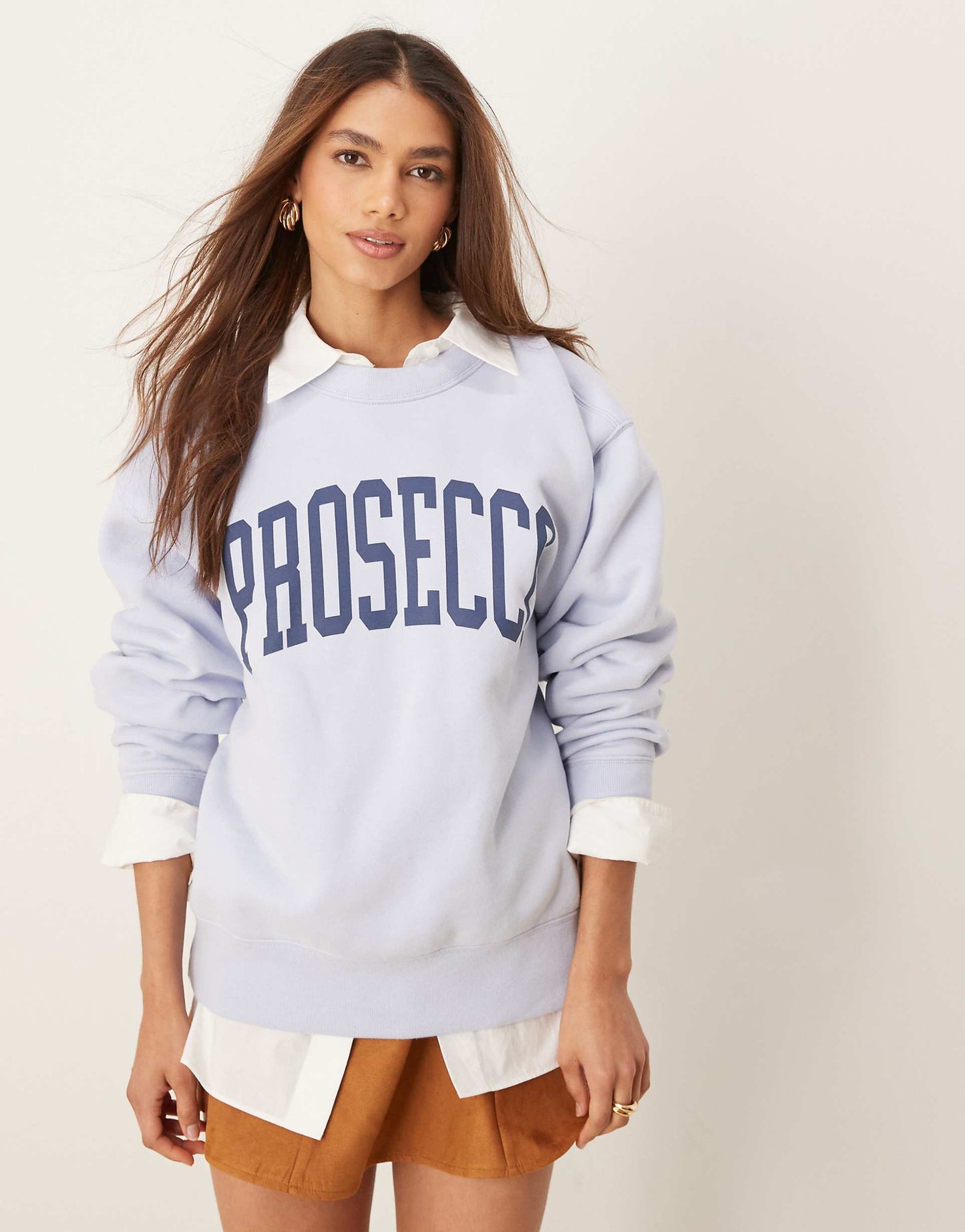 Varsity Slogan Crewneck