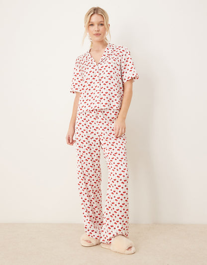 Nightwear Cropped Trouser Co-Ord