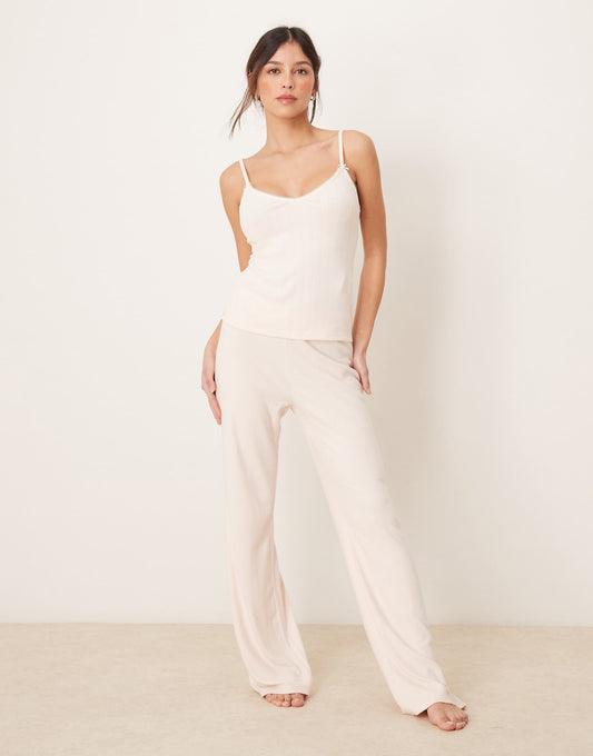 Nightwear Pointelle Trouser Co-Ord