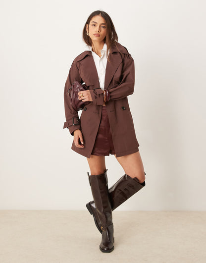 Short Trench Coat