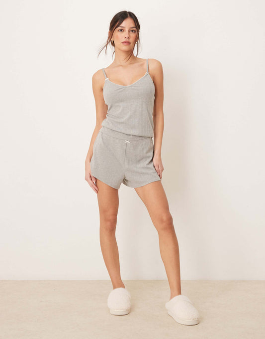 Nightwear Flippy Pointelle Short Co-Ord