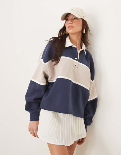 Cropped Rugby Top