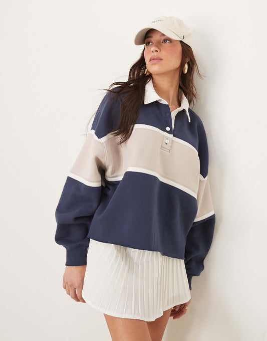 Cropped Rugby Top