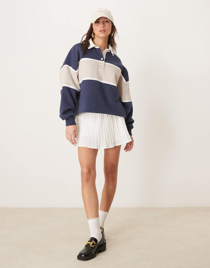 Cropped Rugby Top