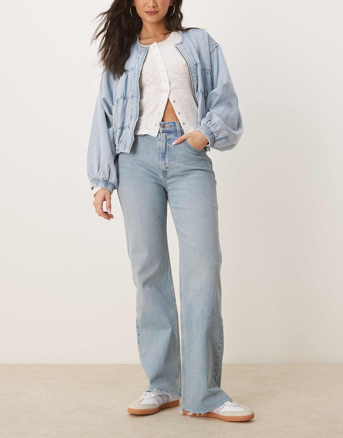 High Rise 90'S Fit Relaxed Jean