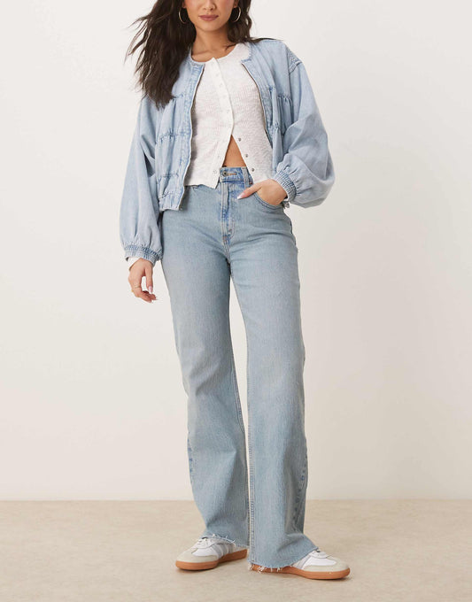 High Rise 90'S Fit Relaxed Jean