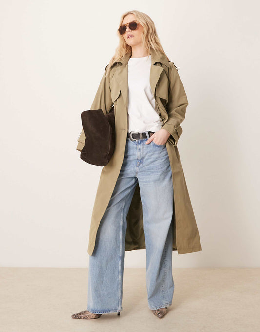 Longline Trench Coat