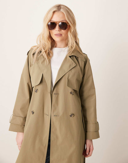 Longline Trench Coat