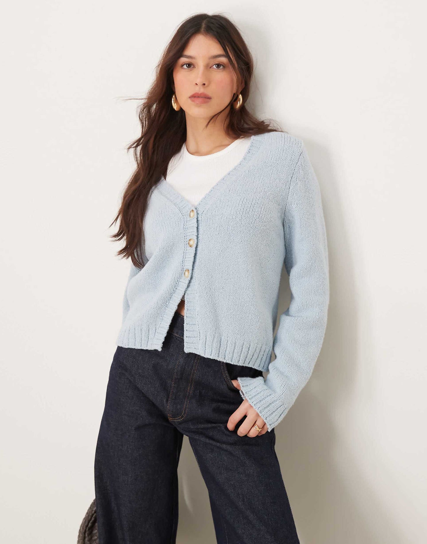 Long Sleeve Button Through Cardi