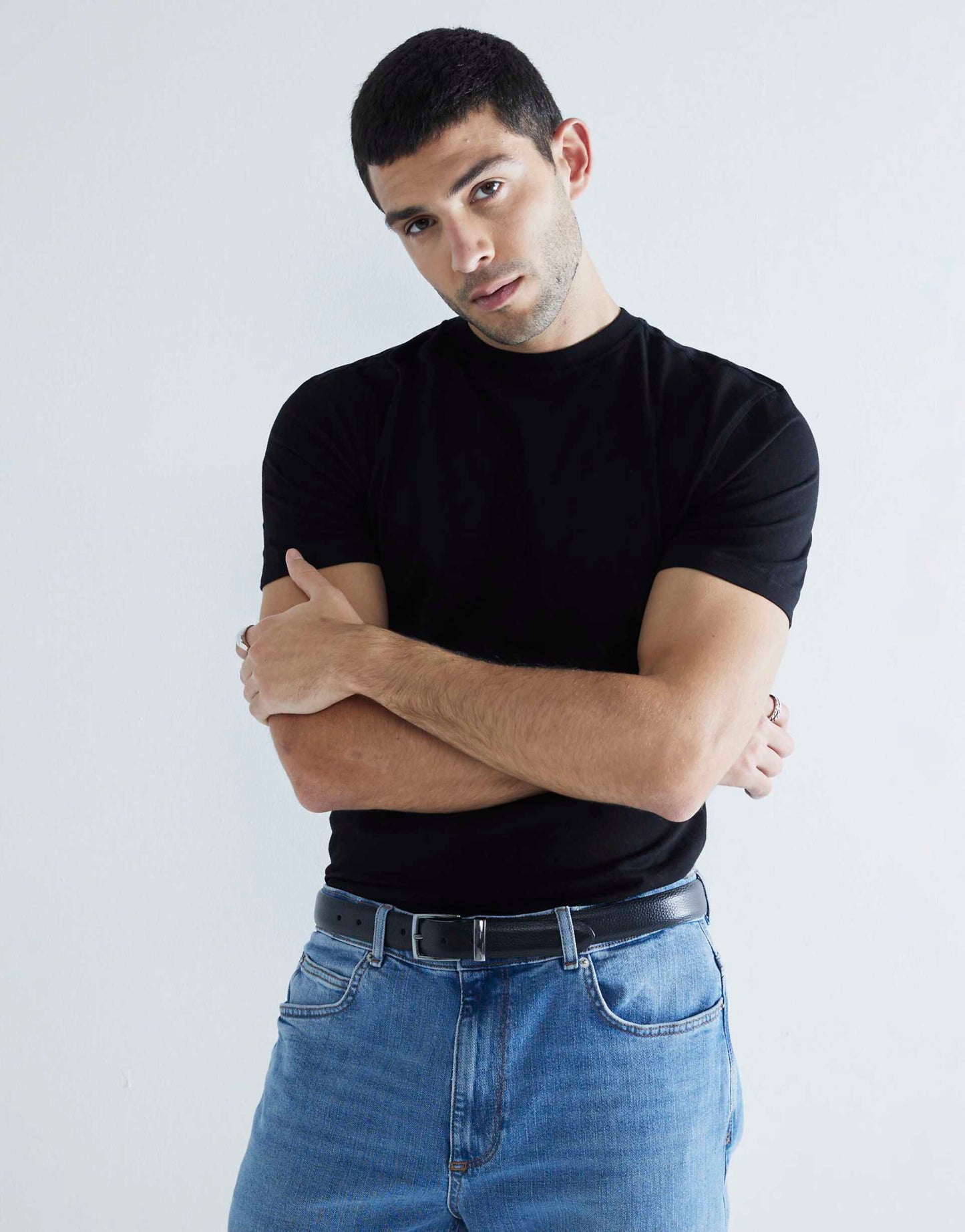 3 Pack Short Sleeve Slim Fit T-Shirt