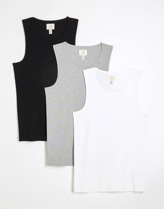 Muscle Fit T-Shirts 3 Pack