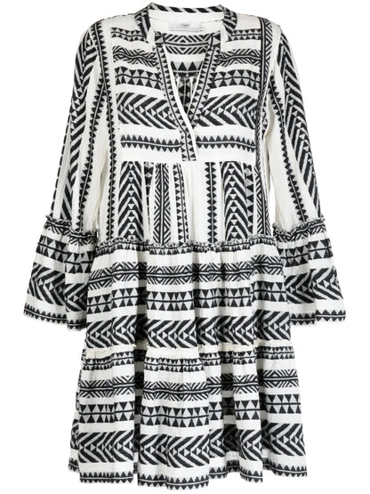 Ella Graphic-Print Dress