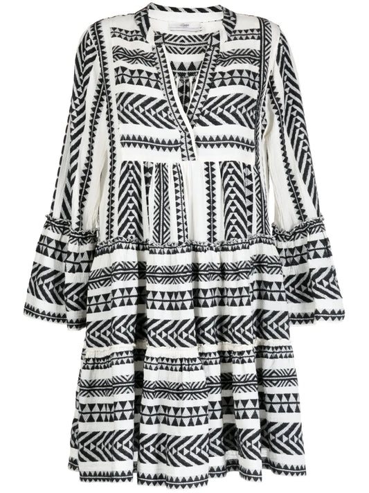 Ella Graphic-Print Dress