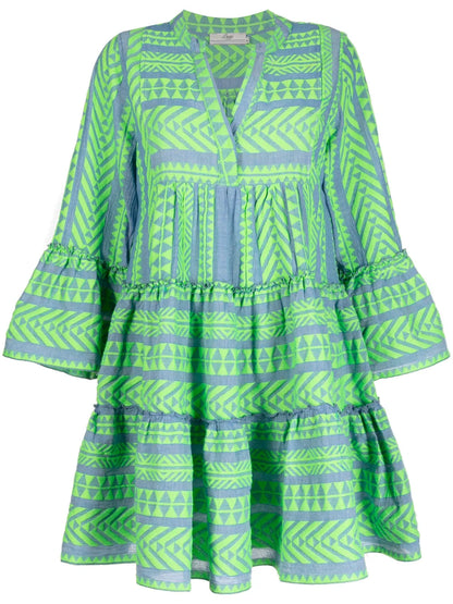 Ella Graphic-Print Dress