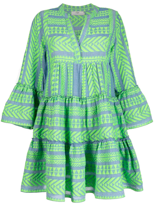 Ella Graphic-Print Dress