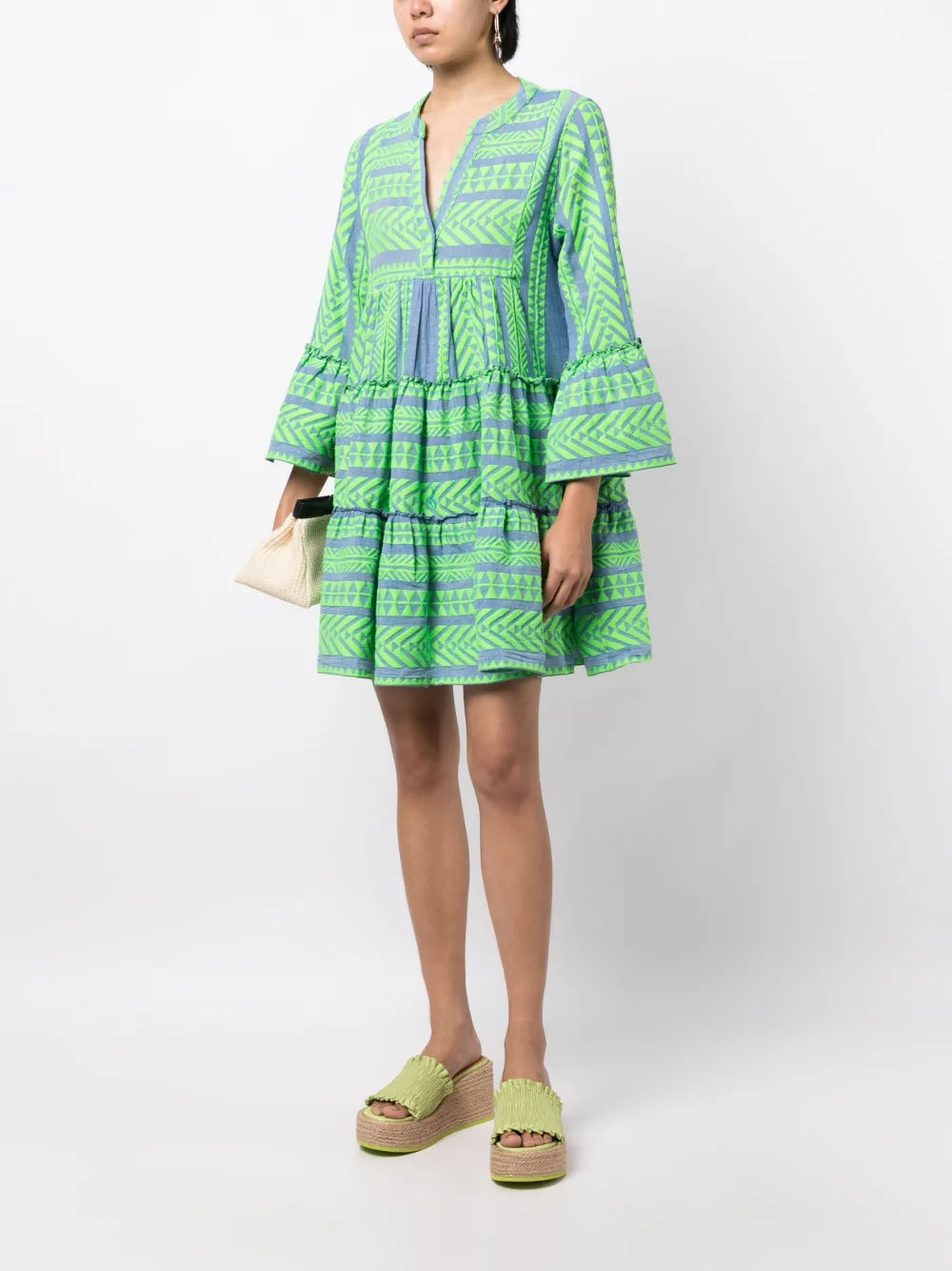 Ella Graphic-Print Dress