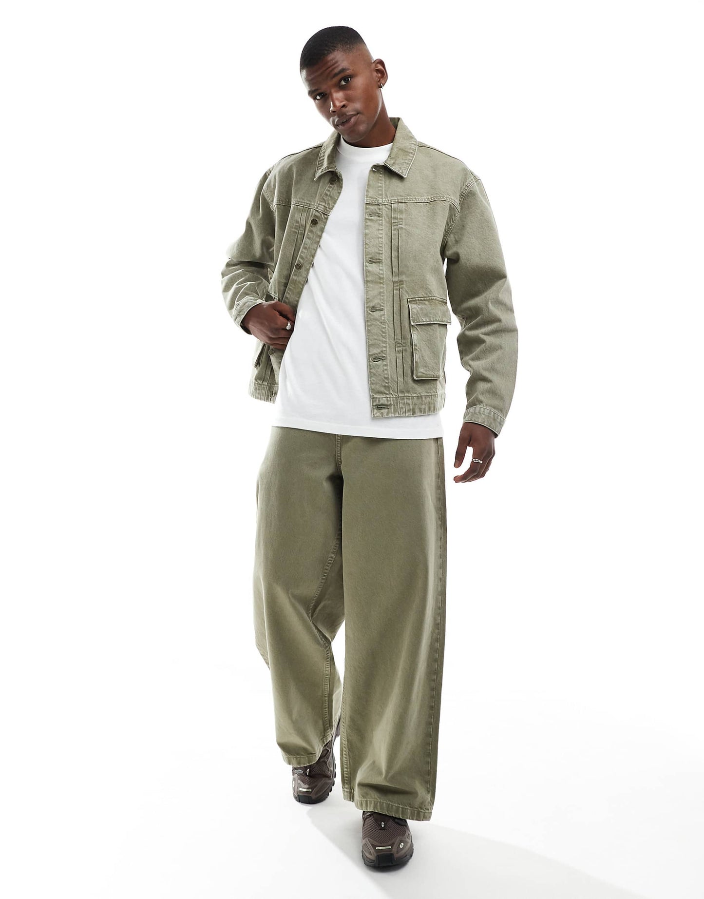 Co-Ord Boxy Harrington Jacket