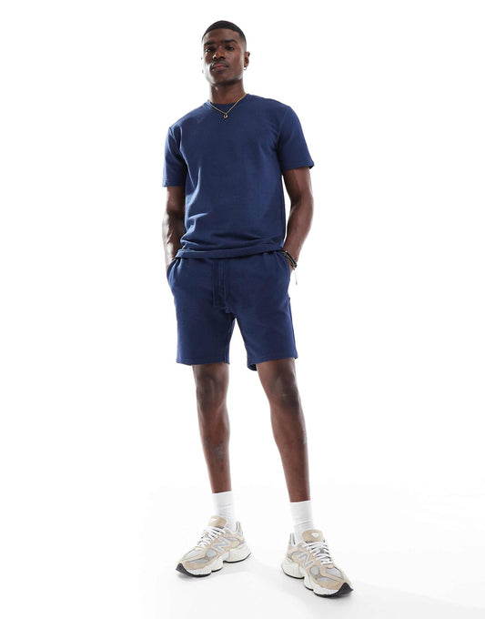 Waffle Short Co-Ord