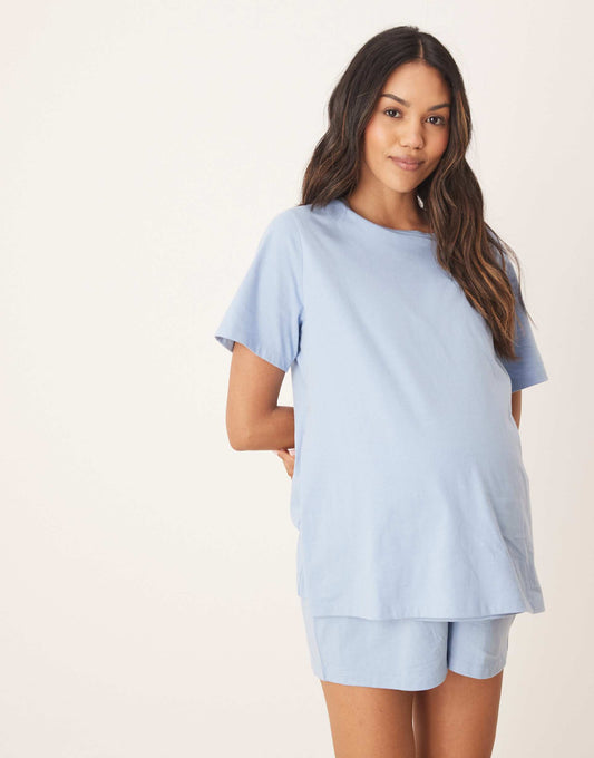 Maternity Mix & Match Side Split Pyjama Tee