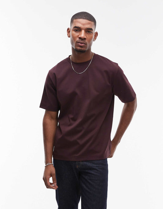 Heavy Interlock Jersey Oversized T-Shirt