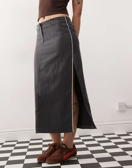 Maxi Skirt With Side Split