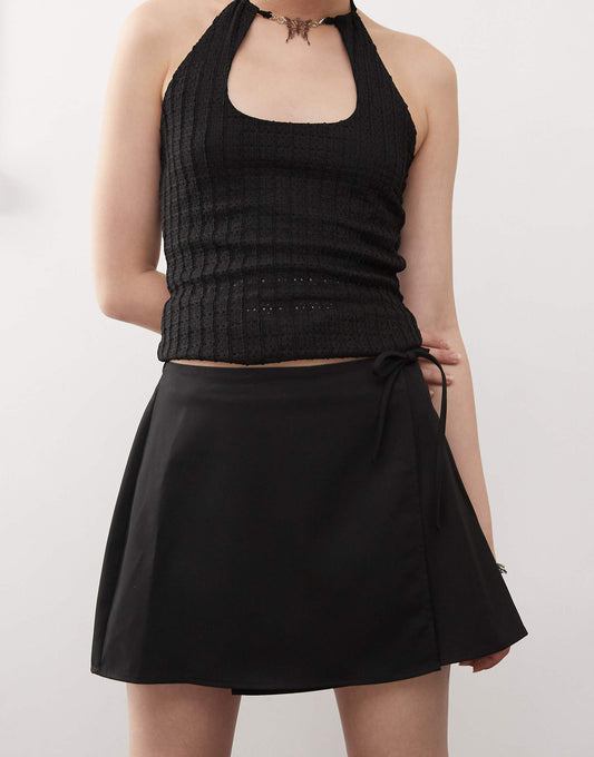 Mini Wrap Skirt