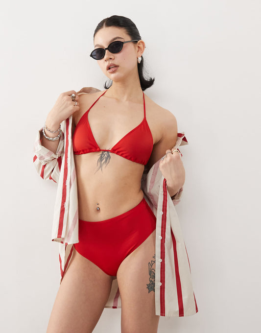 Mix And Match High Waist Bikini Bottom