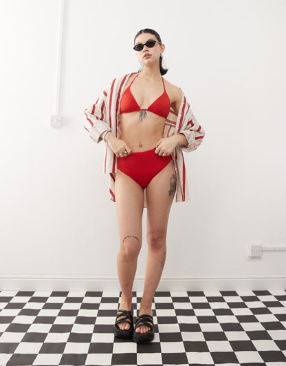 Mix And Match High Waist Bikini Bottom