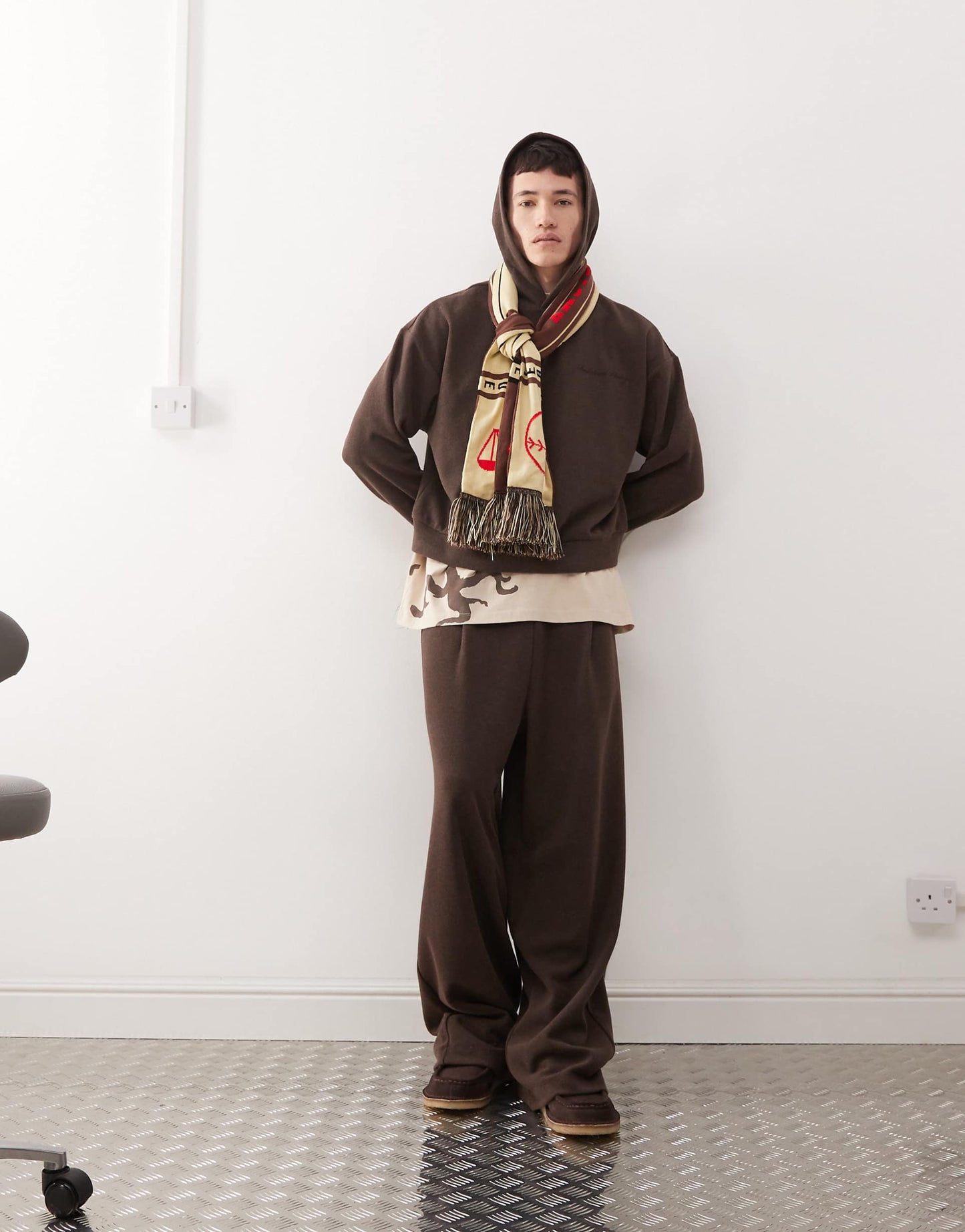 Knitted Oversized Hoodie Co-Ord
