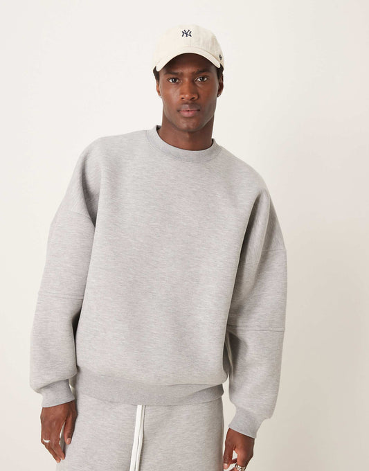 Co-Ord Scuba Extreme Oversized Sweatshirt