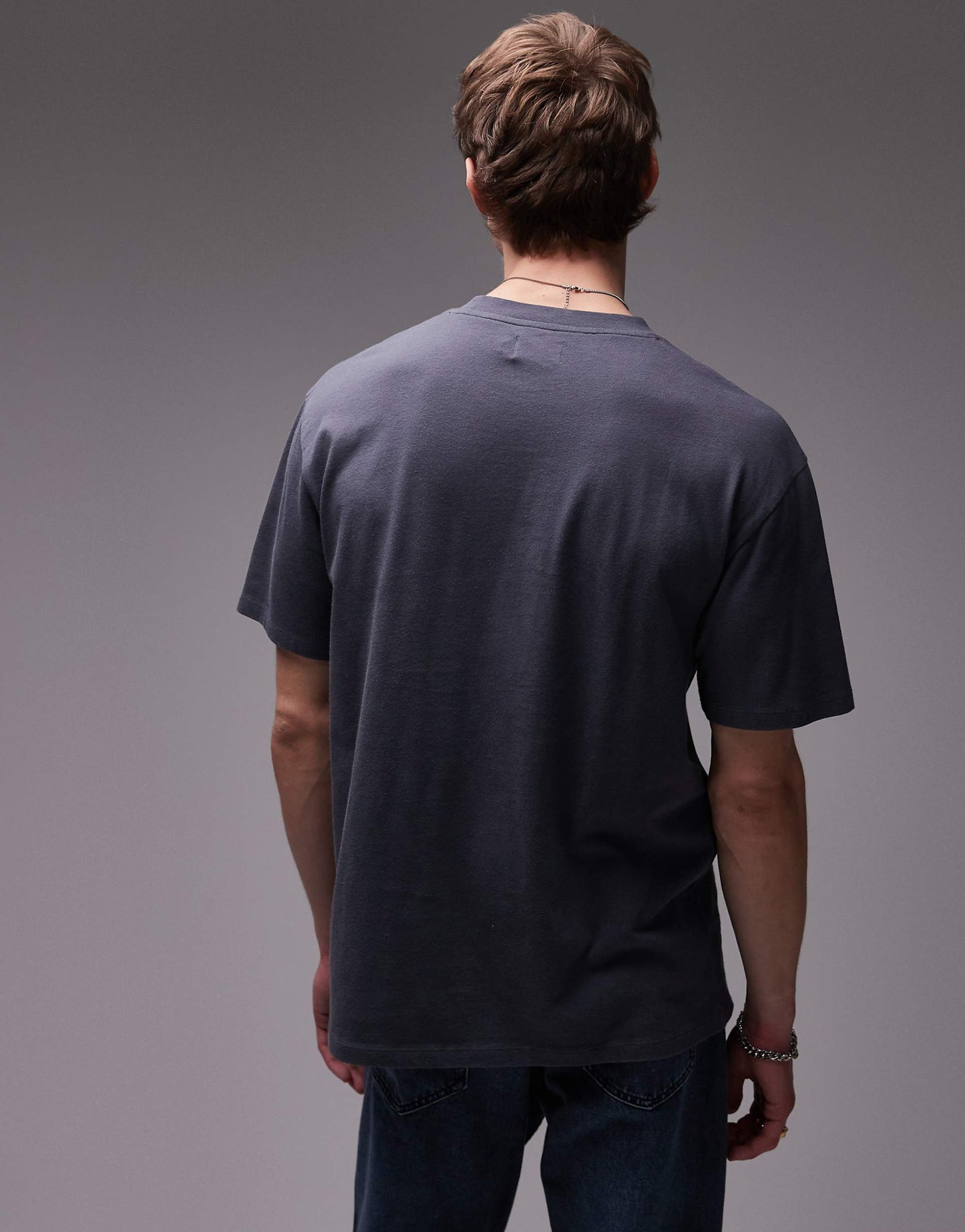 Premium Oversized Fit T-Shirt With Harlem Chenille Embroidery