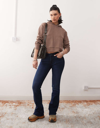 Low Rise Bootcut Jeans