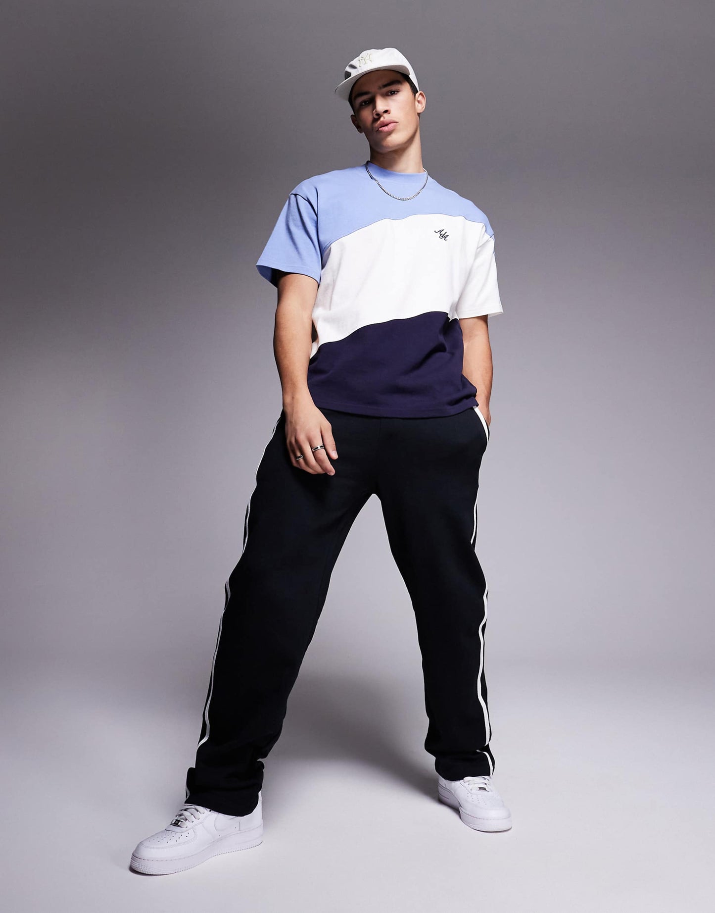 Colour Block 240Gsm T-Shirt