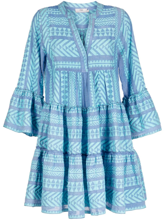 Ella Graphic-Print Dress