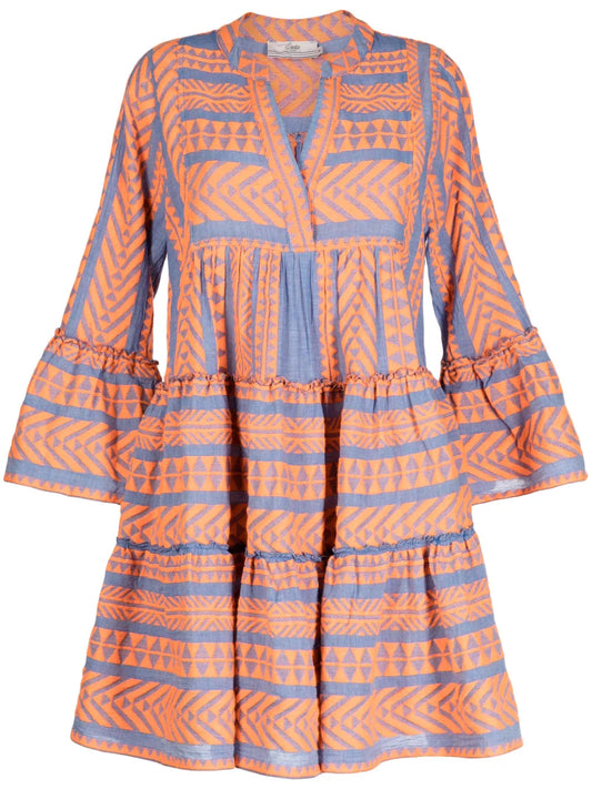 Ella Graphic-Print Dress