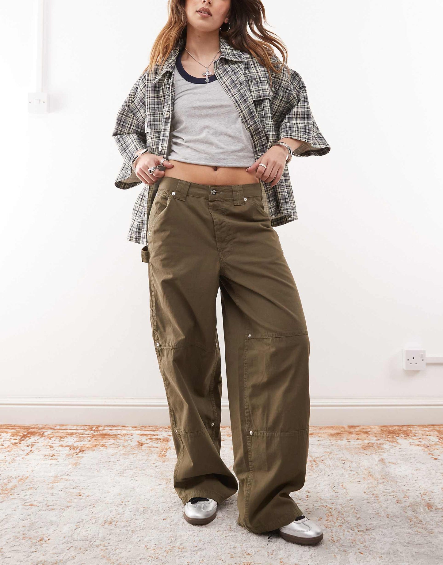 Carpenter Trouser With Contrast Stitch