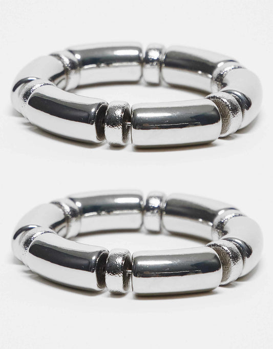 Pack Of 2 Stretch Bracelets