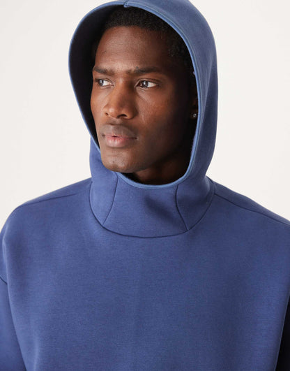 Super Oversized Boxy Funnel Neck Hoodie