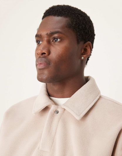 Super Oversized Boxy Polo Jumper