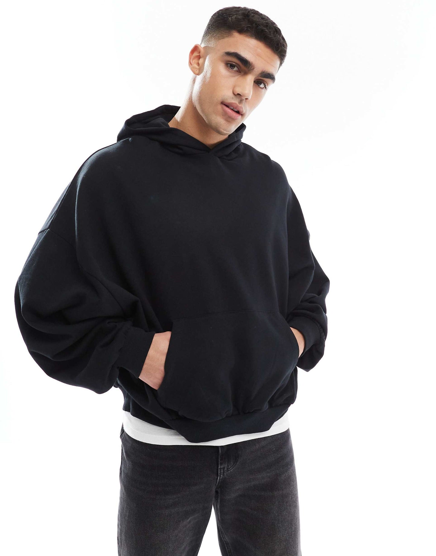 Oversized Hoodie With Back Print
