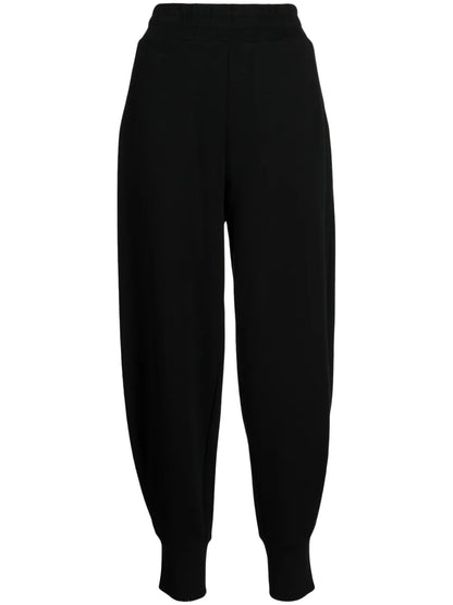 Elasticated-Waist Track Pants